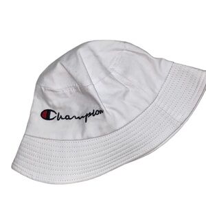 Champion White Bucket Hat
